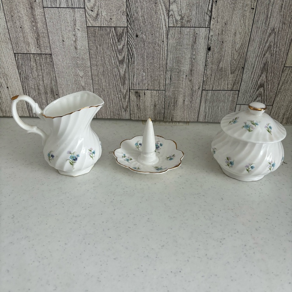 Bone china set 3 pieces